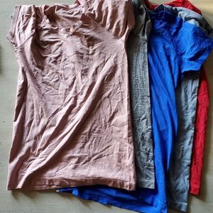 5 Lululemon Swiftly Tech Short Sleeve Shirt